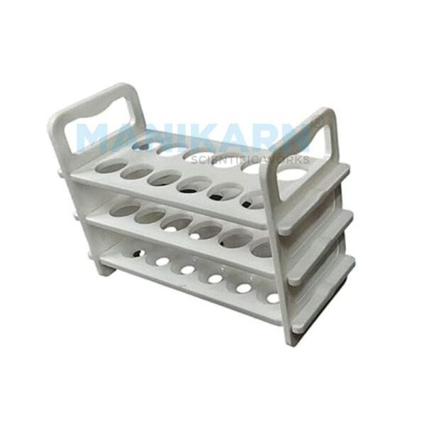 3 Tier Test Tube Stand - Plastic